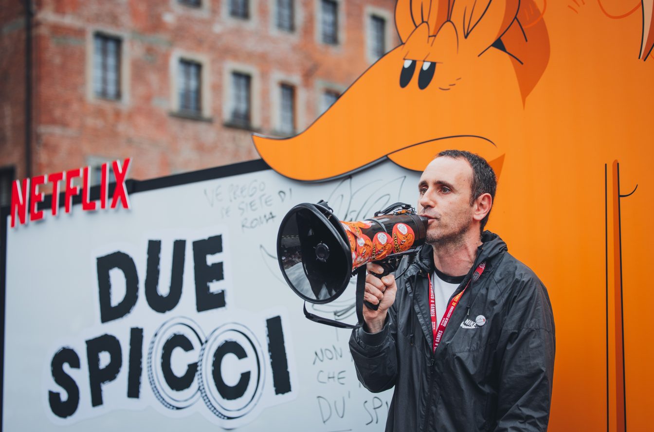 LC&G2025_Zerocalcare Billboard at Piazza San Michele_FDS_0135: questa immagine non ha ancora un testo alternativo.